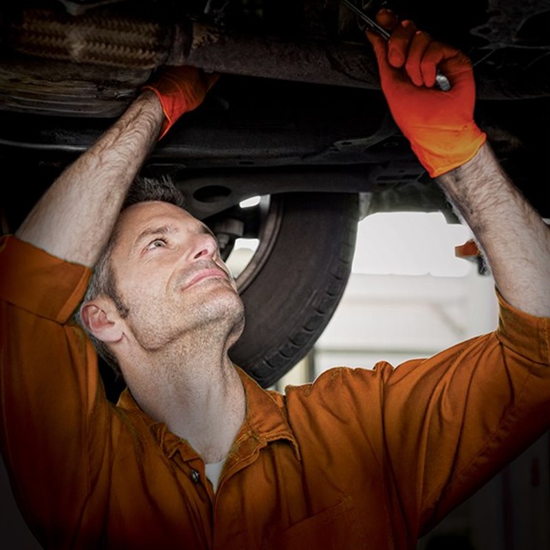 UCi Orange Mechanics Nitrile Gloves (50) Workwear.co.uk