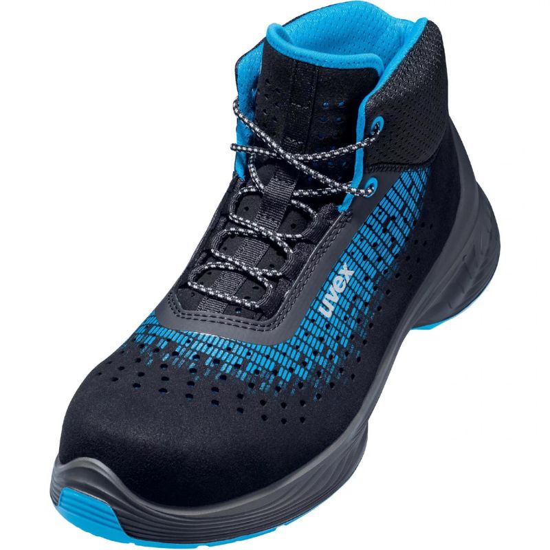 Uvex 1 G2 S1 SRC Perforated Lace Up Safety Boots