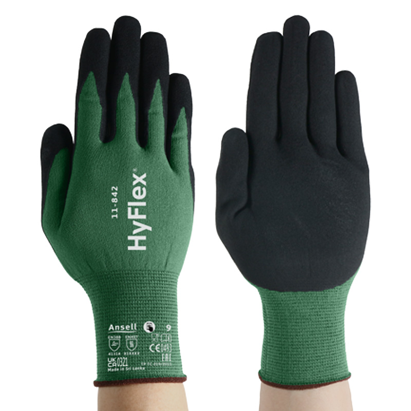Ansell HyFlex 11842 AntiStatic Gloves Workwear.co.uk