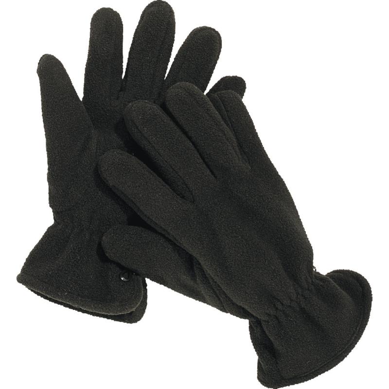 Delta Plus NEVE Black Thermal Fleece Gloves Workwear.co.uk