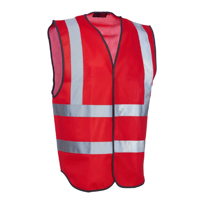 Blackrock 803013 Red Safety Vest - Workwear.co.uk