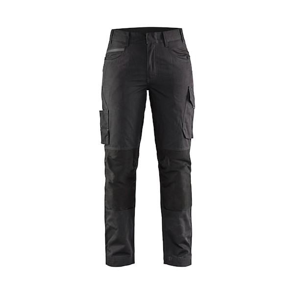 Women's Service Trousers w Stretch (BLK/GRY) 