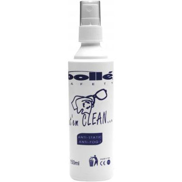Bollé Antibacterial Lens Cleaner for Safety Glasses and Goggles B411