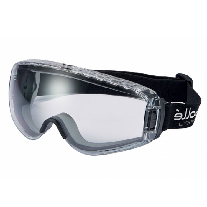 Bollé Pilot Clear Lens Safety Goggles PILOPSI Workwear.co.uk
