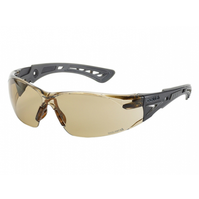 Bollé Rush+ Twilight Lens Safety Glasses RUSHPTWI Workwear.co.uk