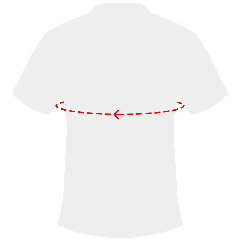 Please measure the circumference of your chest to select the perfect size for you TuffStuff 187 Zip Up Hoodie