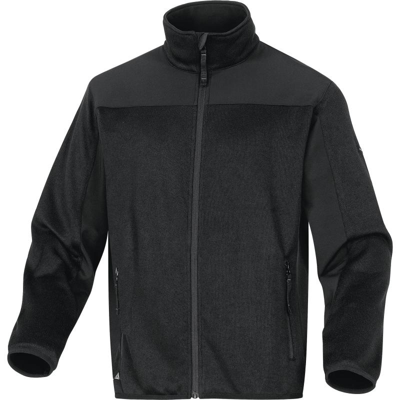 Delta Plus BEAVER Black Polyester Jacket - Workwear.co.uk
