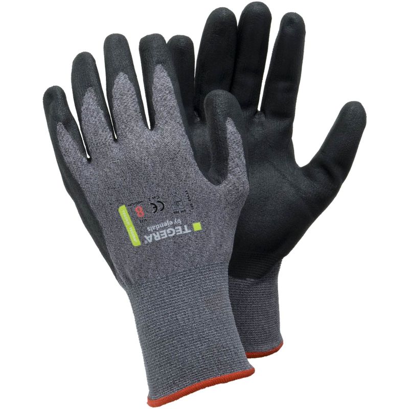 Ejendals Tegera 873 Nitrile Foam PalmCoated Gloves Workwear.co.uk