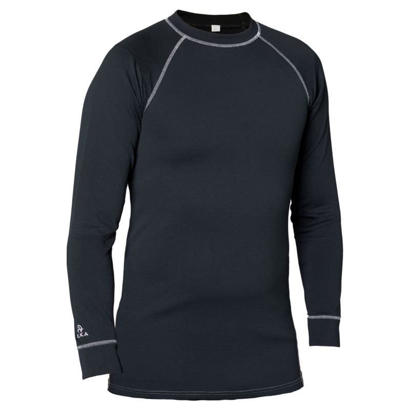 ELKA 104500 Base Layer L/S T-Shirt (Black) - Workwear.co.uk