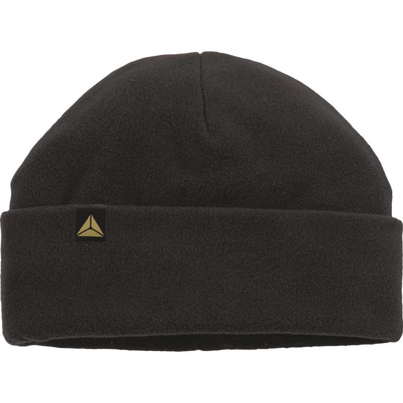 black fleece cap