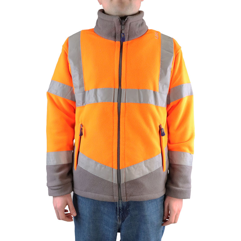 Leo Workwear EcoViz F01 Hartland Fleece - Workwear.co.uk