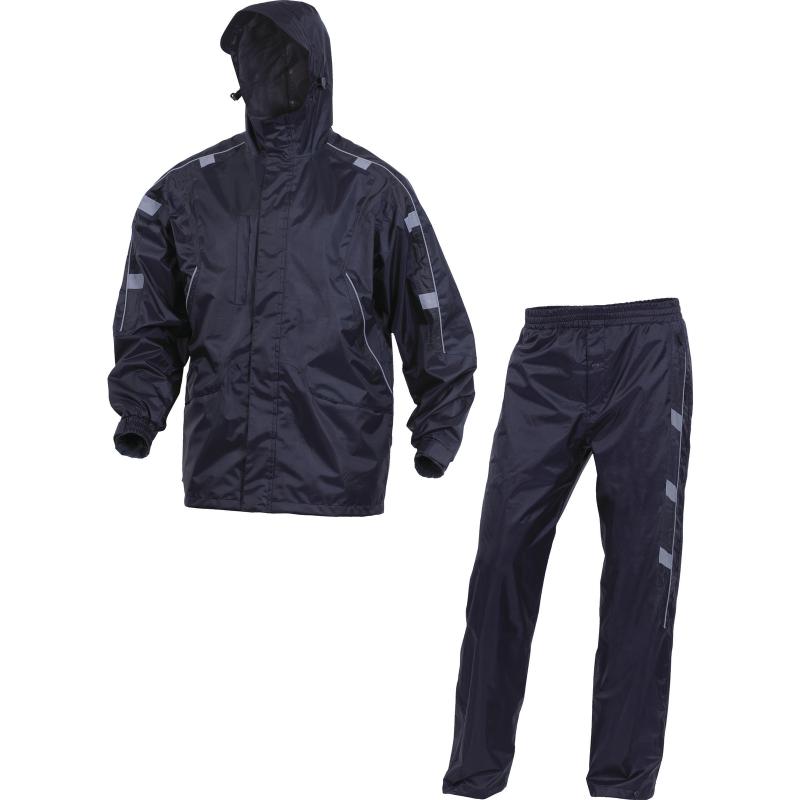 Delta Plus LIDINGO Navy Waterproof Rainsuit - Workwear.co.uk