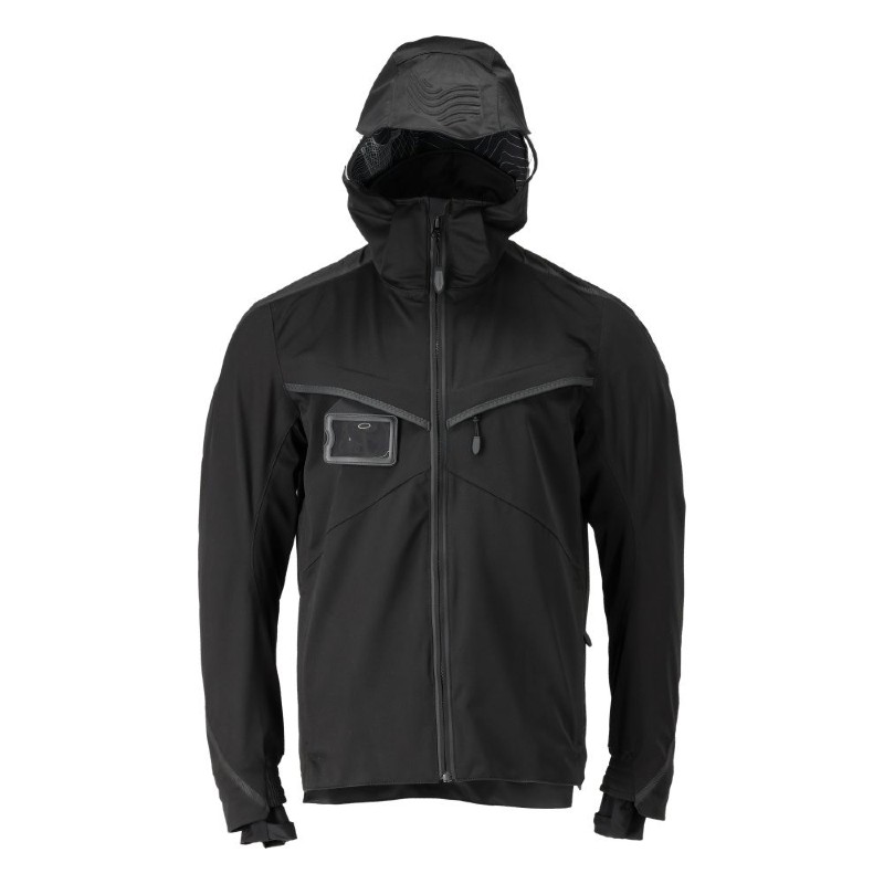Mascot Black Waterproof & Windproof Shell Jacket - Workwear.co.uk