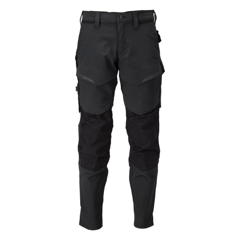 Regatta Pantaloni Da Lavoro Action Uomo Multi-tasca Idrorepellenti (Gamba Lunga, Grigio Scuro, Taglia 32)