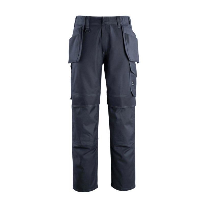 Mascot Workwear Industry Springfield Holster Pocket Work Trousers (Dark  Navy)