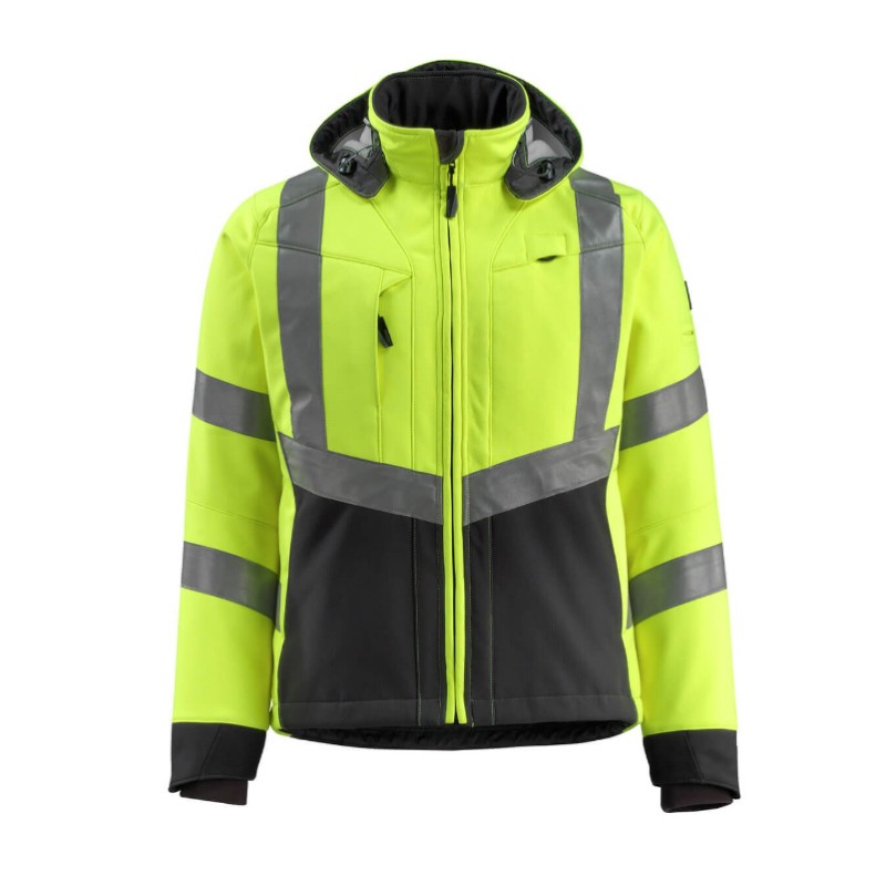 Mascot Blackpool Yellow/Black Hi-Vis Jacket