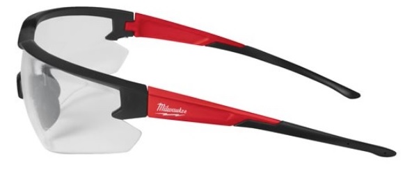 Premium materials mean premium quality Milwaukee Safety Clear Lens Glasses