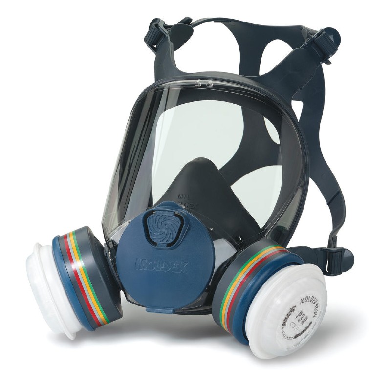 Moldex Series 9000 Full Face Masks: Protection against gas, vapour