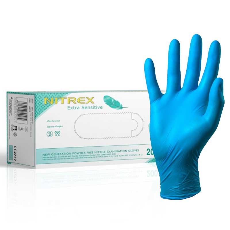 Nitrex GN01 Latex Free Disposable Nitrile Medical Gloves