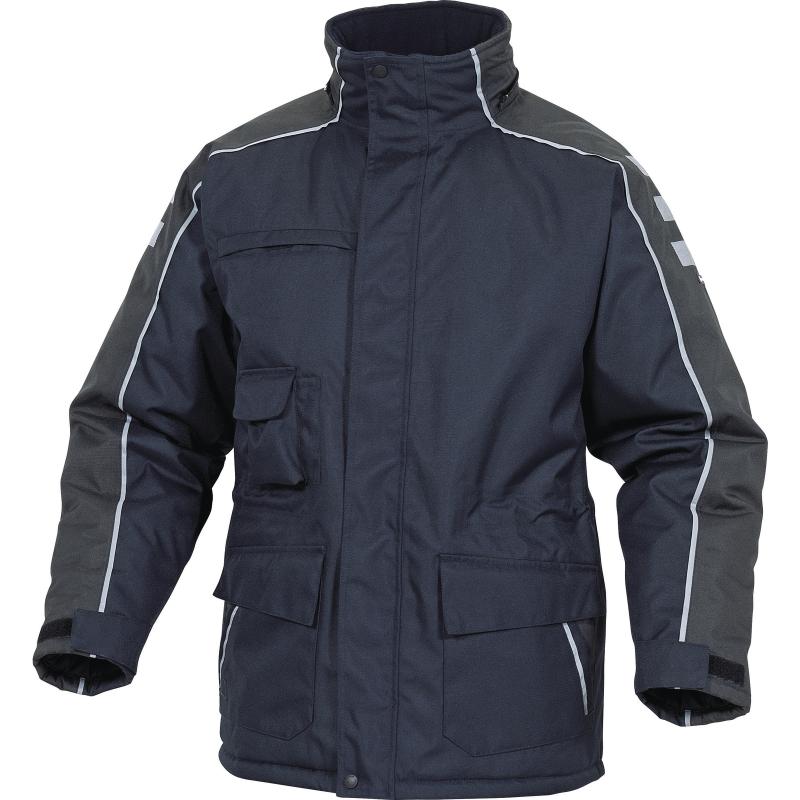 Delta Plus NORDLAND Navy Cold Store Parka Workwear.co.uk