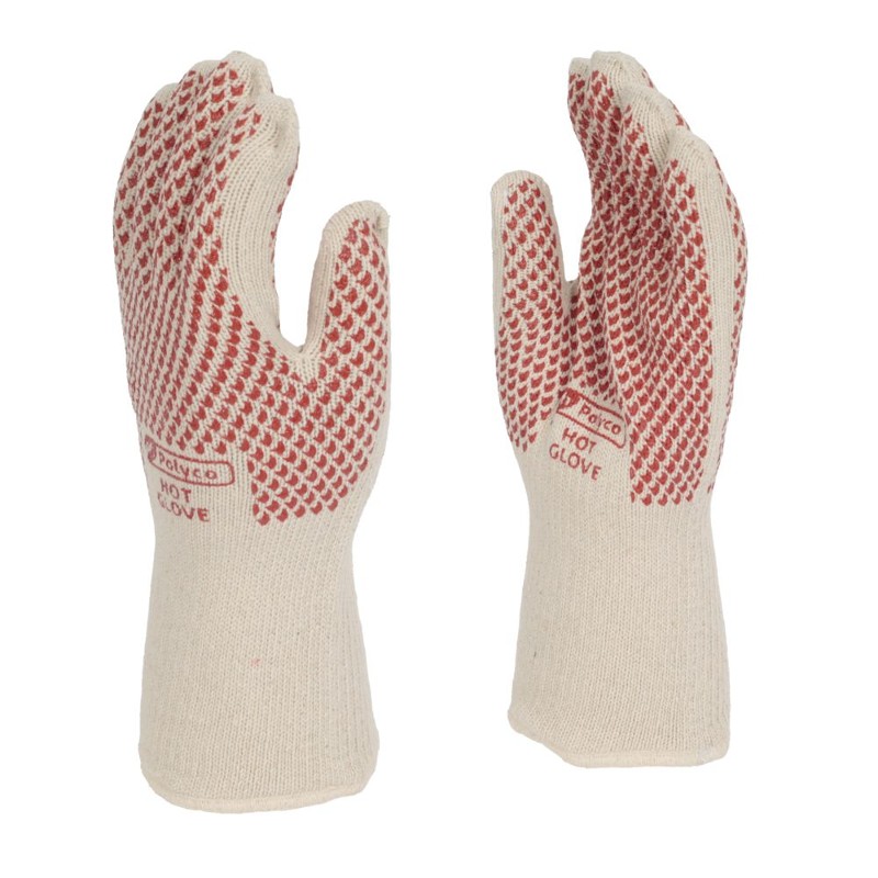 Polyco Hot Glove Oven Gloves (34cm Cuff)