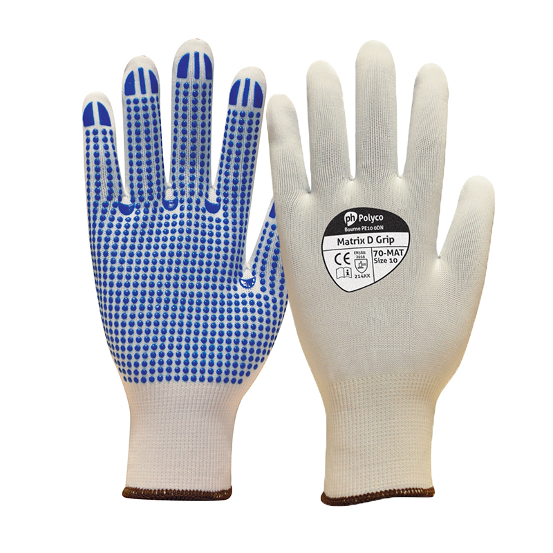 Polyco Matrix D Oily Grip Safety Gloves Workwear.co.uk