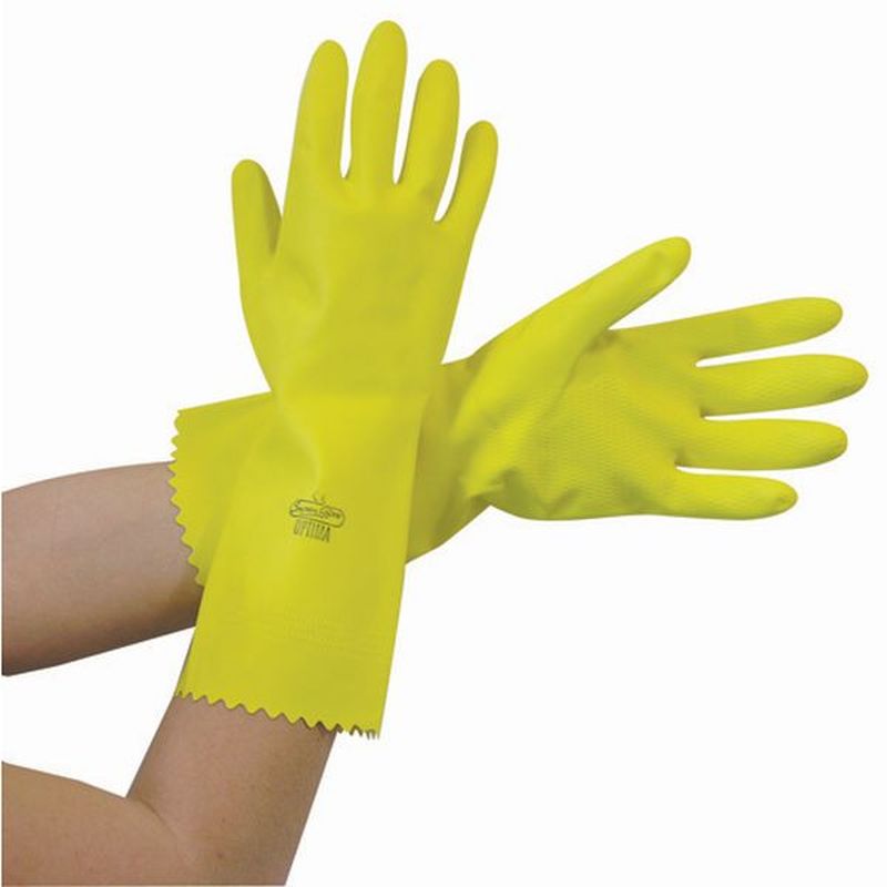 Polyco Optima ChemicalResistant Natural Rubber Gloves WorkWear.co.uk