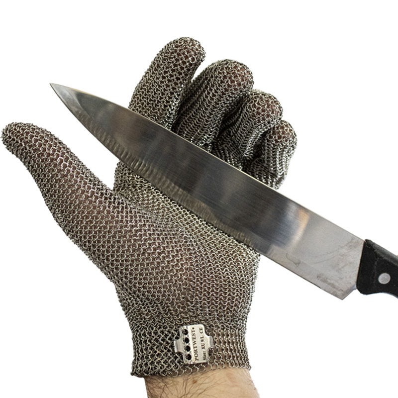 Portwest Chainmail Gloves in Action