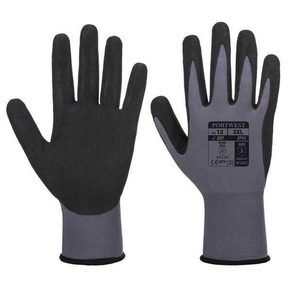 Portwest Wintershield Thermal Work Gloves Fleece Lined Leather Cold Protect A280 