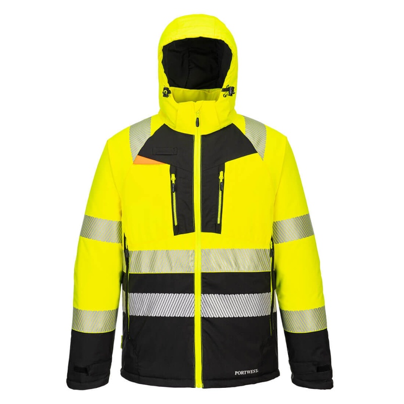 Portwest S250 Sealtex Ocean Jacket Waterproof Hooded Rain Coat Jacket - View #9