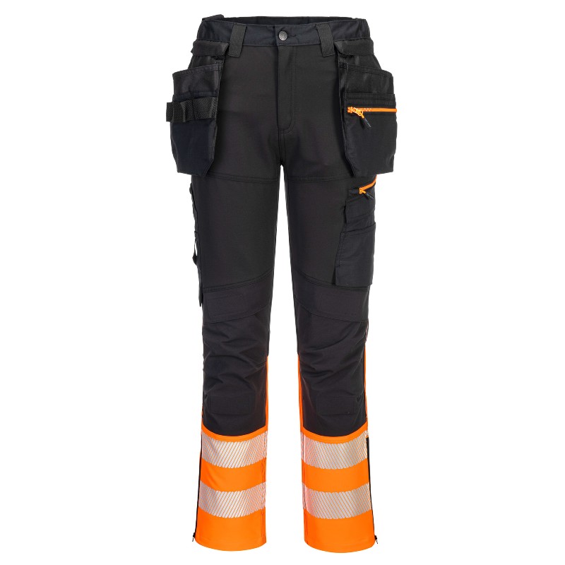 Portwest DX457 Hi-Vis Holster Trousers OBR - Workwear.co.uk