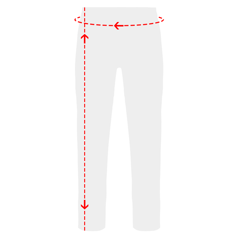How to measure your waist to find the right trouser fit