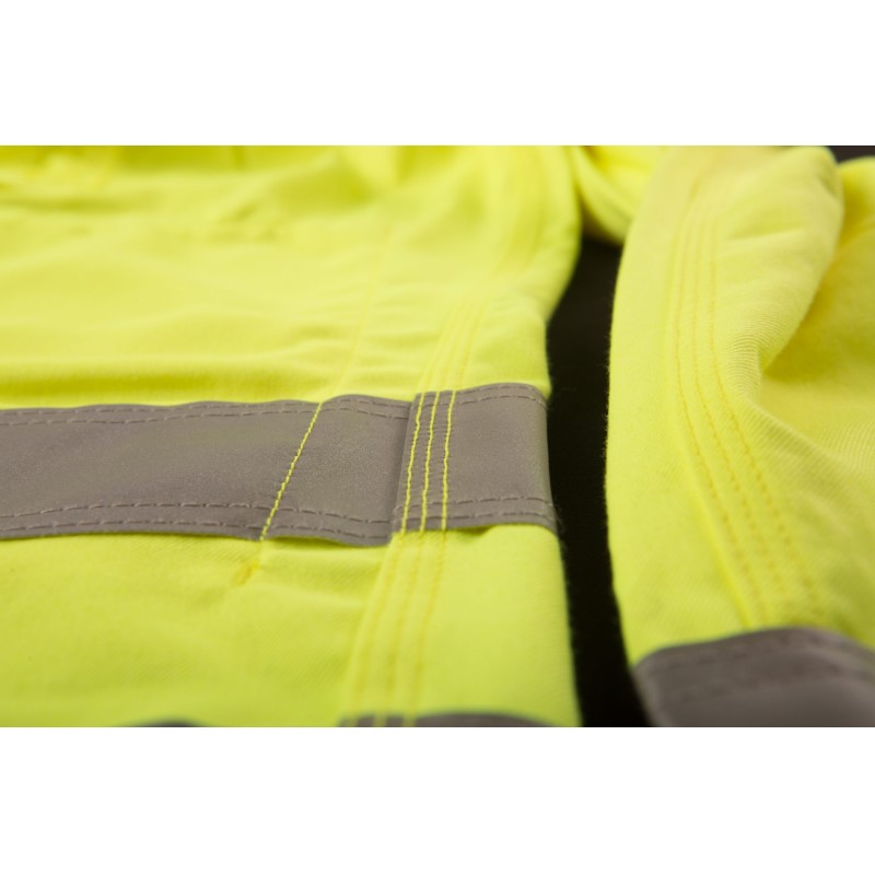 ProGARM 7418 Hi-Vis Yellow Trousers (Short) - Workwear.co.uk