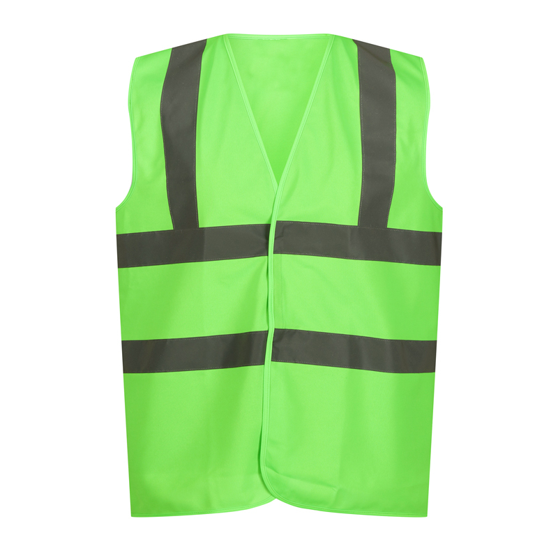 ryaw Leaf vein VEST ライトグリーン Regatta Pro Green Durable HiVis Vest TRS198 - Workwear.co.uk