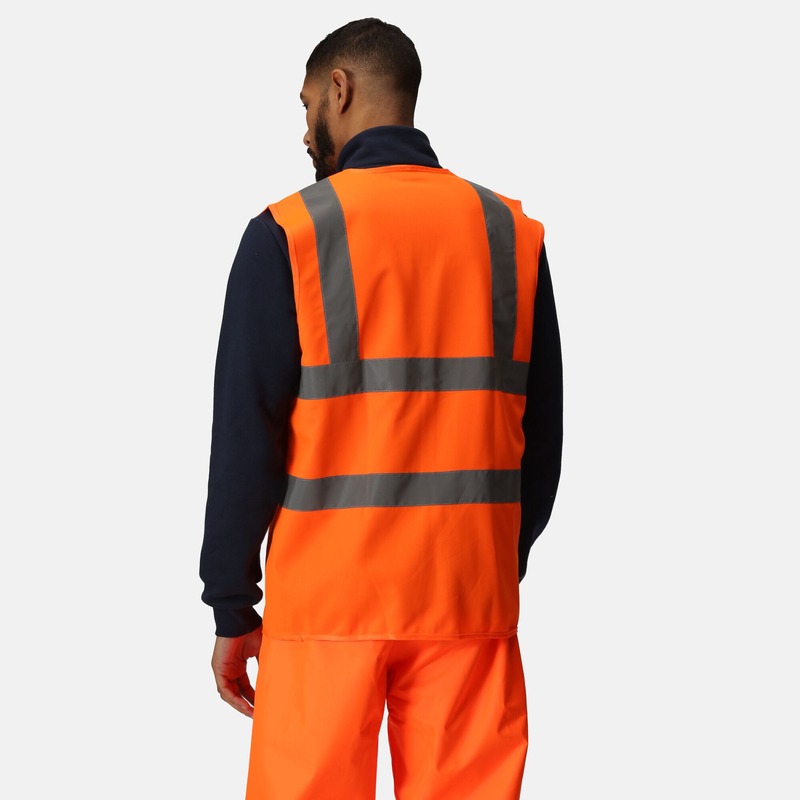 Regatta Orange Hi-Vis Safety Vest (TRS195) - Workwear.co.uk