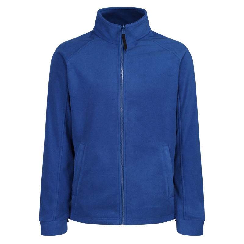 Mens royal blue fleece jacket store