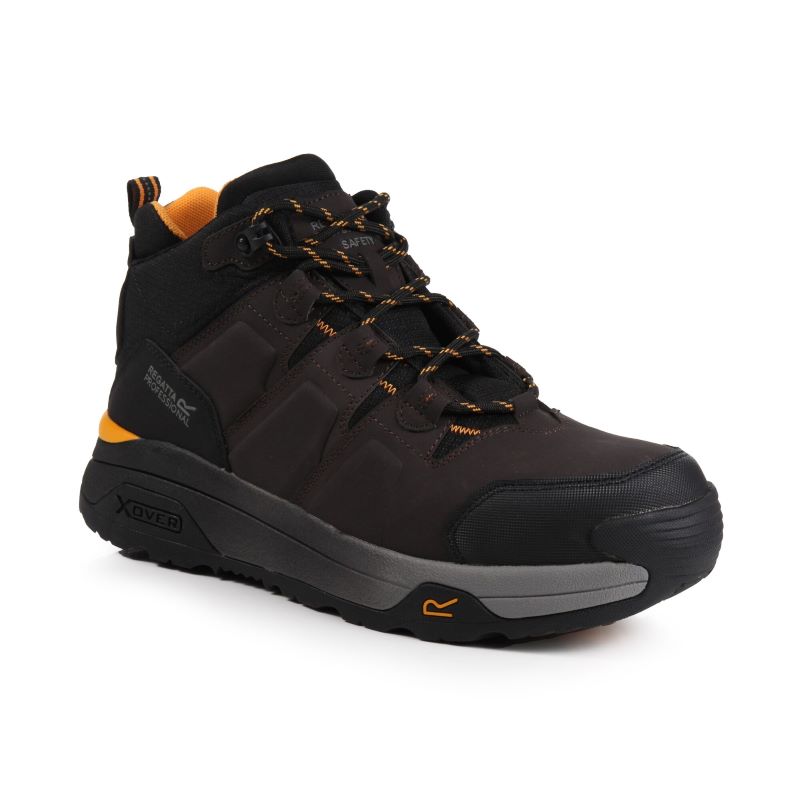 rockyman Regatta TRK214 Hiker Boots (Chestnut/Black) - Workwear.co.uk
