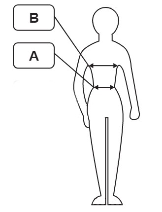 Sioen Jacket Sizing Chart Image