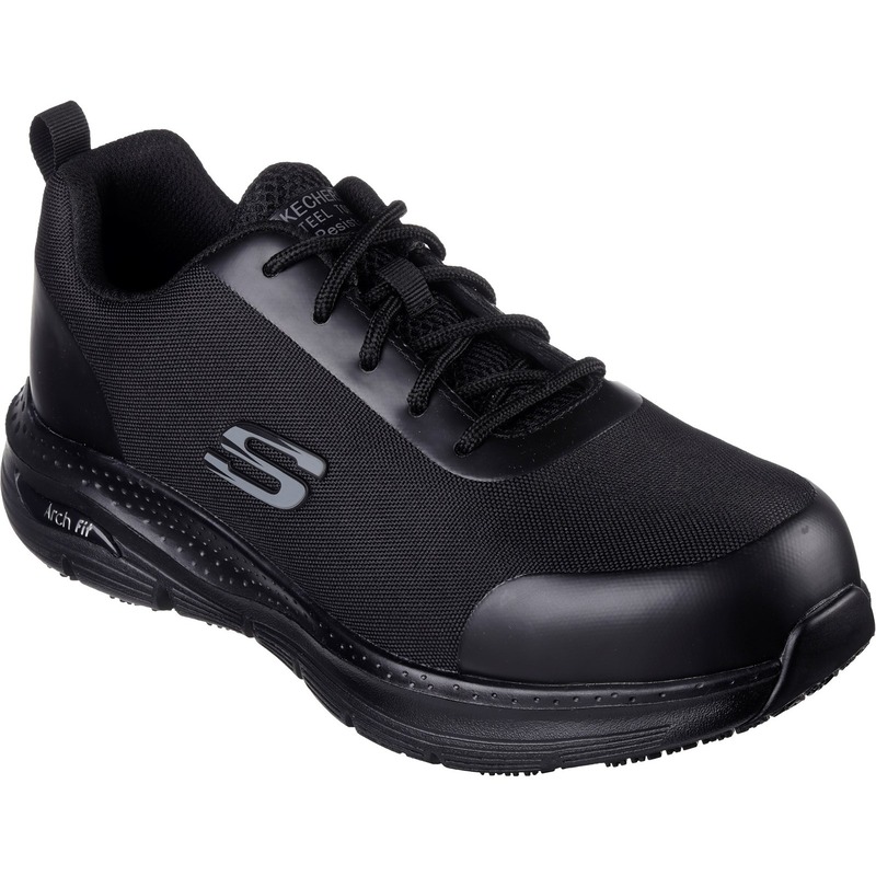 Skechers Arch Fit SR Ringstap Trainers BLK