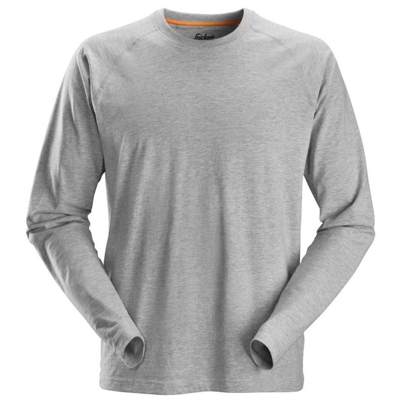 Snickers 2410 AllRoundWork Grey T-Shirt - Workwear.co.uk