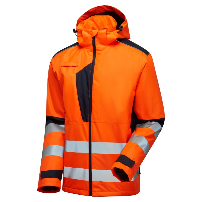 Supertouch Eco Hi-Vis Orange Jacket - Workwear.co.uk