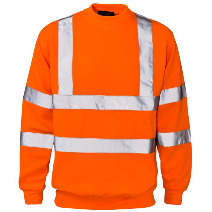 Supertouch Hi-Vis Sweatshirt (Orange)