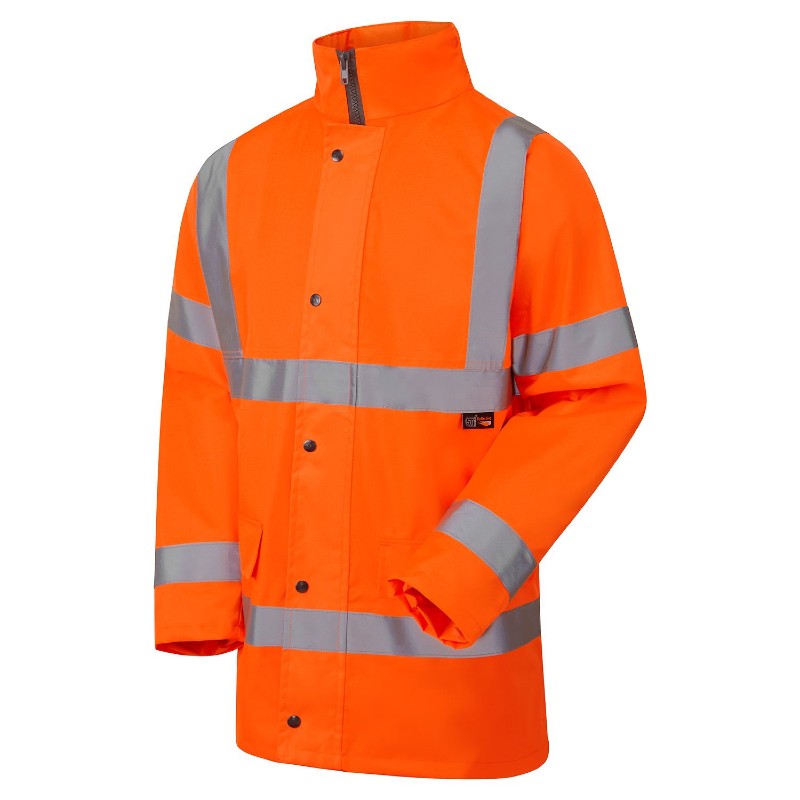 Supertouch Hi-Vis Orange Winter Parka - Workwear.co.uk