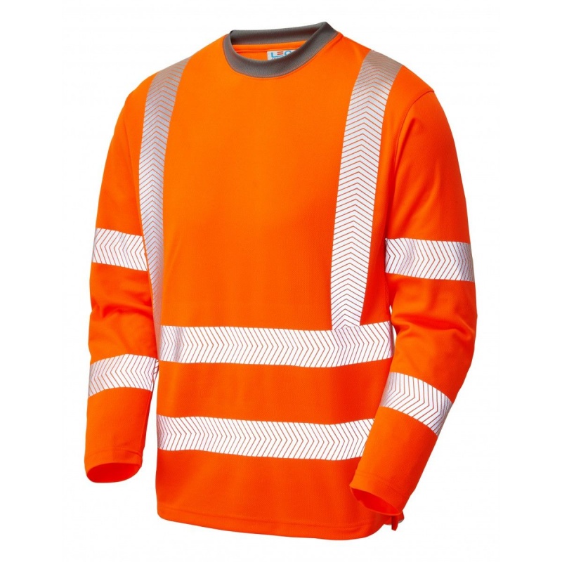 Leo Workwear EcoViz T08 Capstone T-Shirt - Workwear.co.uk