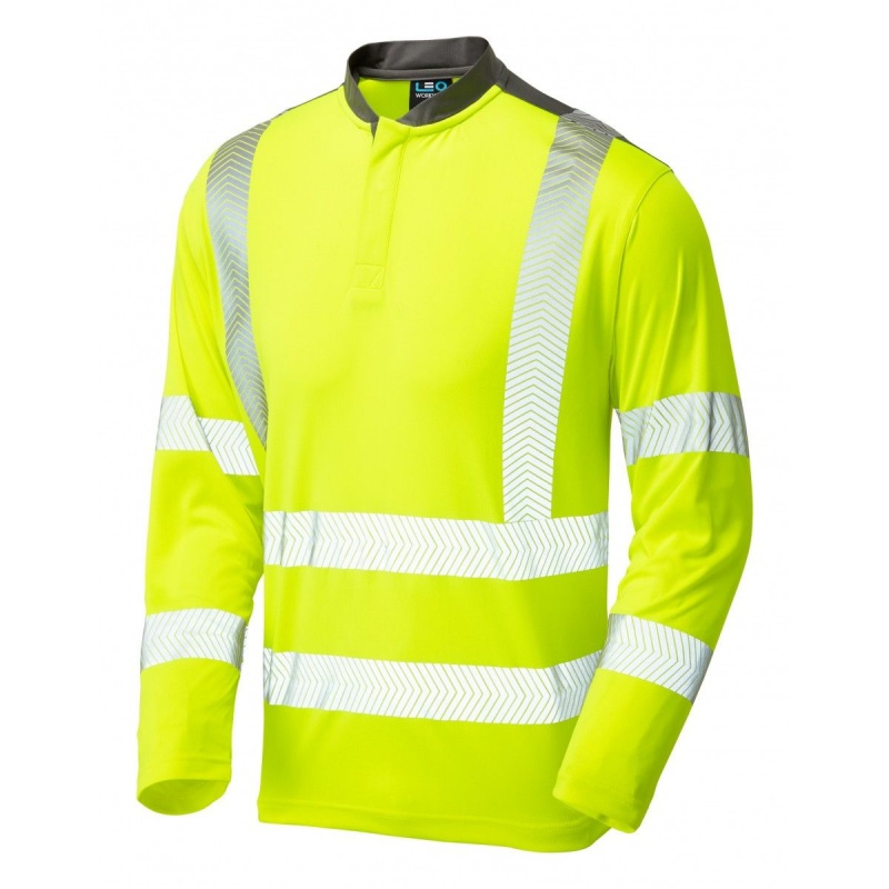 Leo Workwear T13 Sleeved T-Shirt - Workwear.co.uk