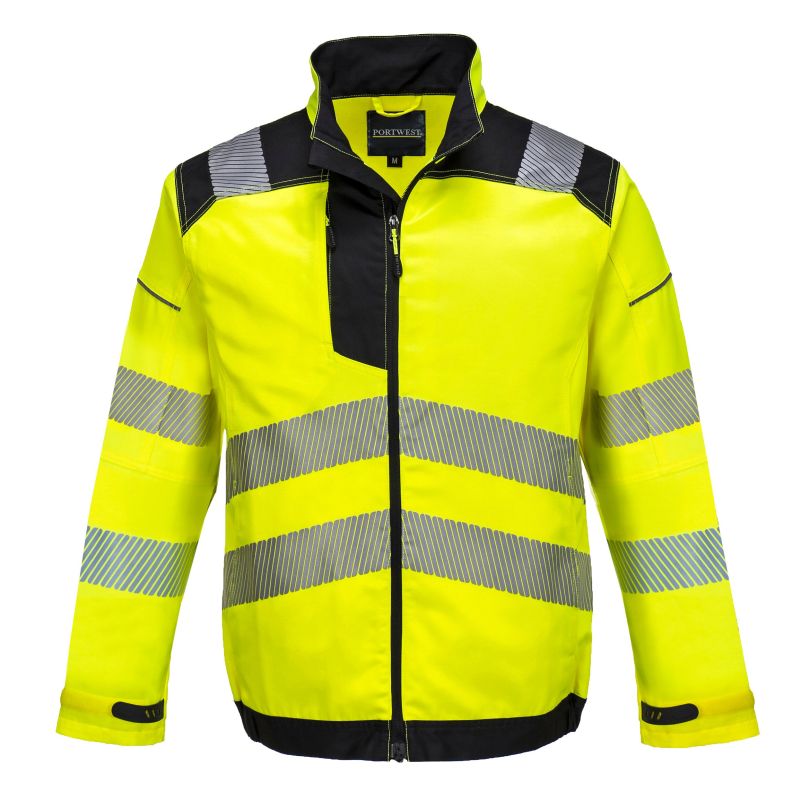 Portwest PW3 Hi-Vis Work Jacket T500 - Workwear.co.uk