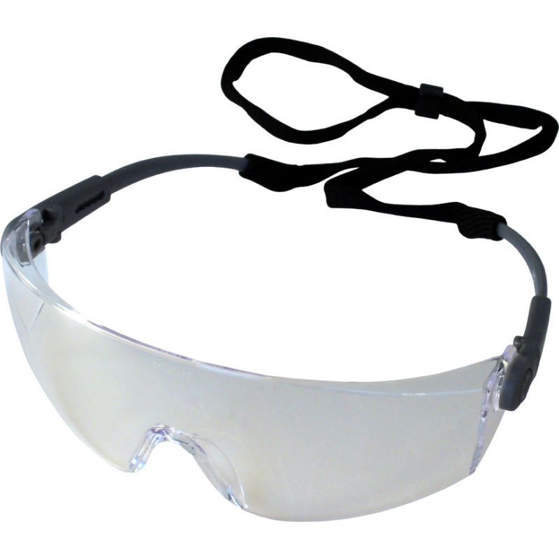 UCi Solomon Clear Safety Glasses with Neck Cord I707 Workwear.co.uk