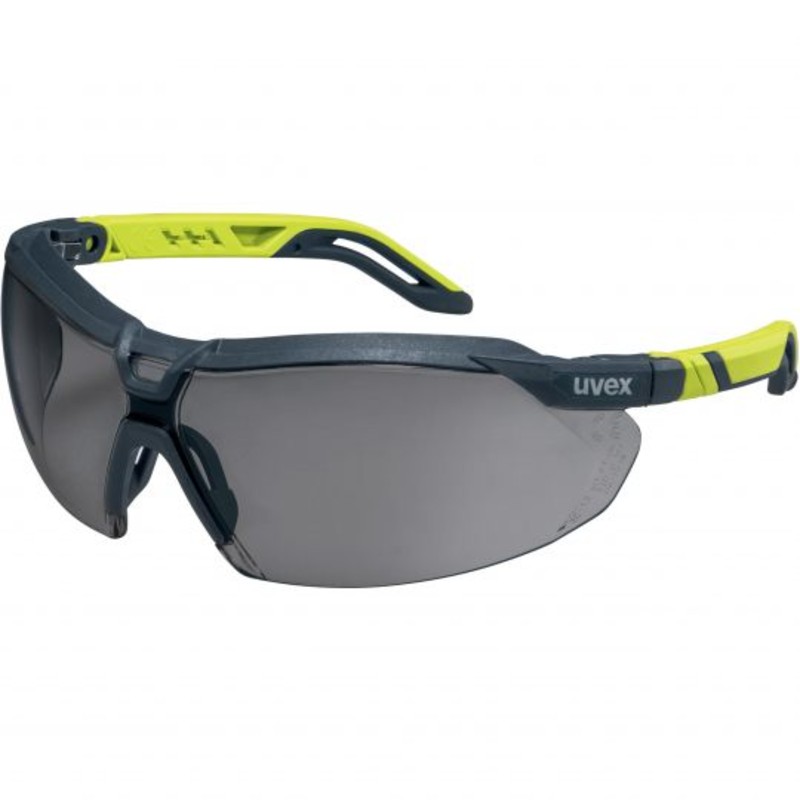 Uvex i 5 Grey Lime Anti Dust Safety Glasses 9183281