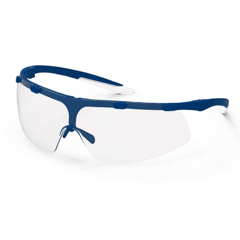 Uvex Super Blue Frame Safety Glasses 9178265 Workwear.co.uk