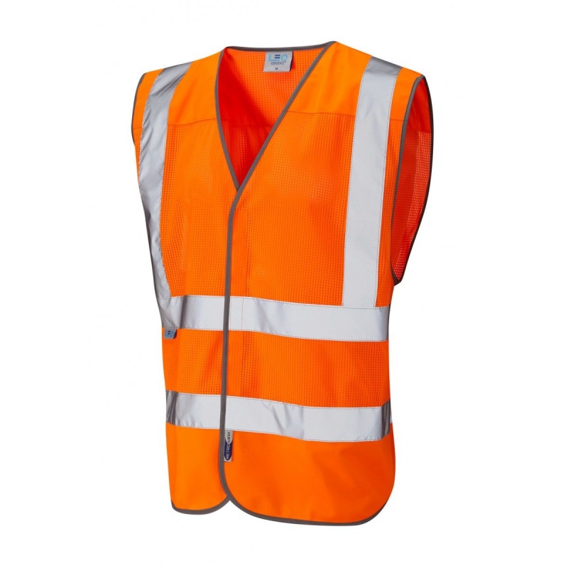 Leo Workwear Arlington Coolviz Hi-Vis Vest - Workwear.co.uk